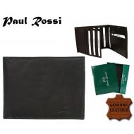 Meeste rahakott PR08-MTL BROWN, PAUL ROSSI, Nahast rahakotid